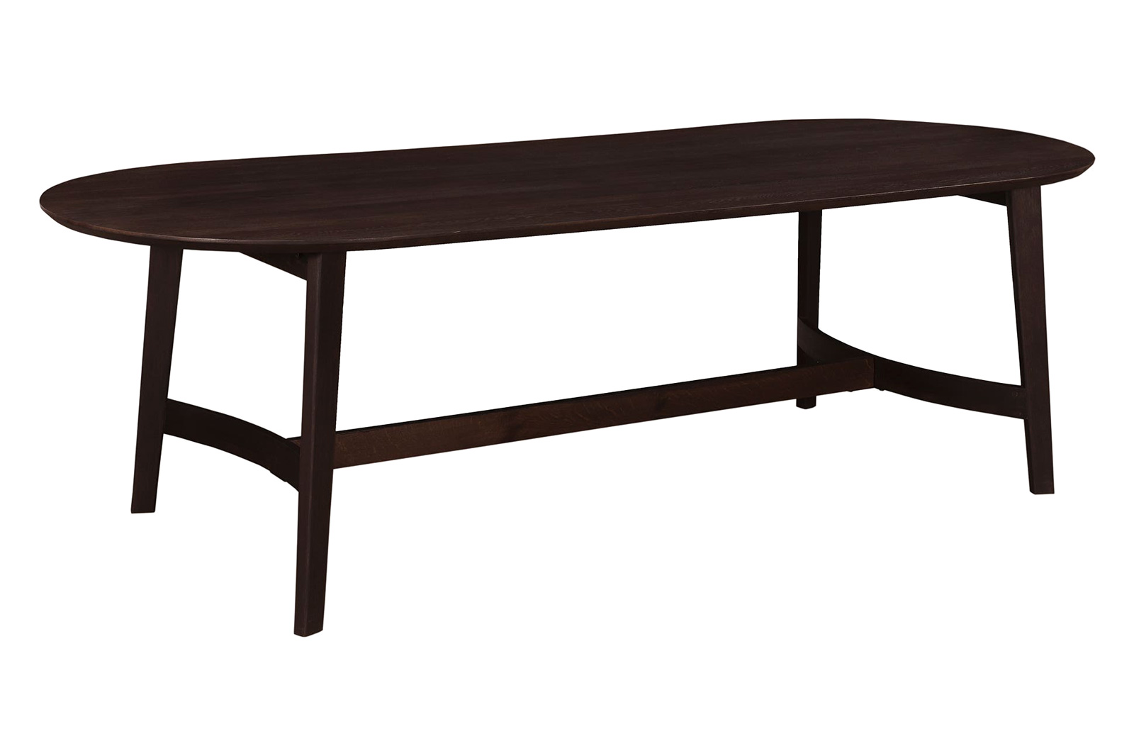 Moe's Trie Dining Table - Dark Brown, Large