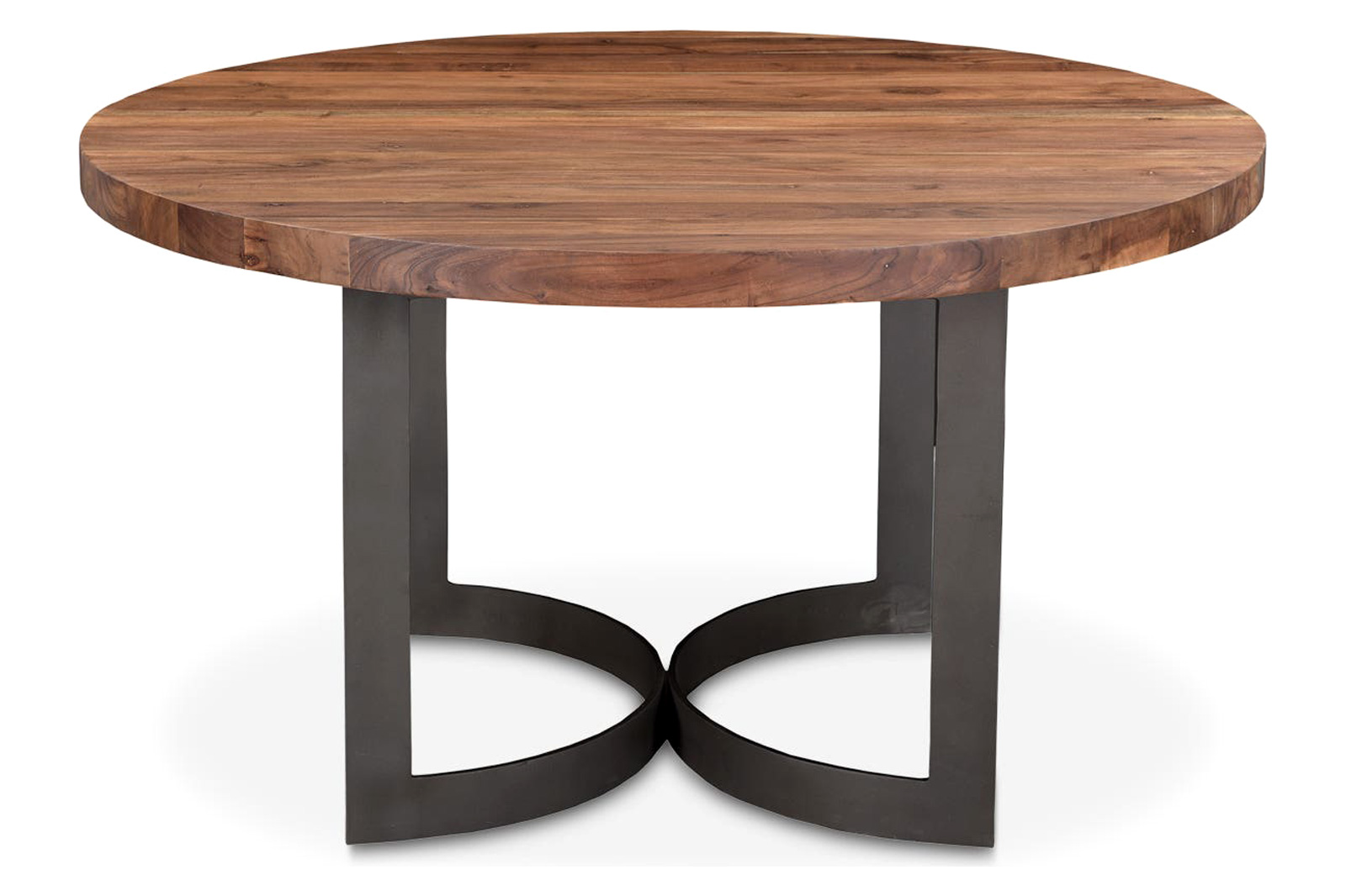 Moe's Bent Round Dining Table - Brown