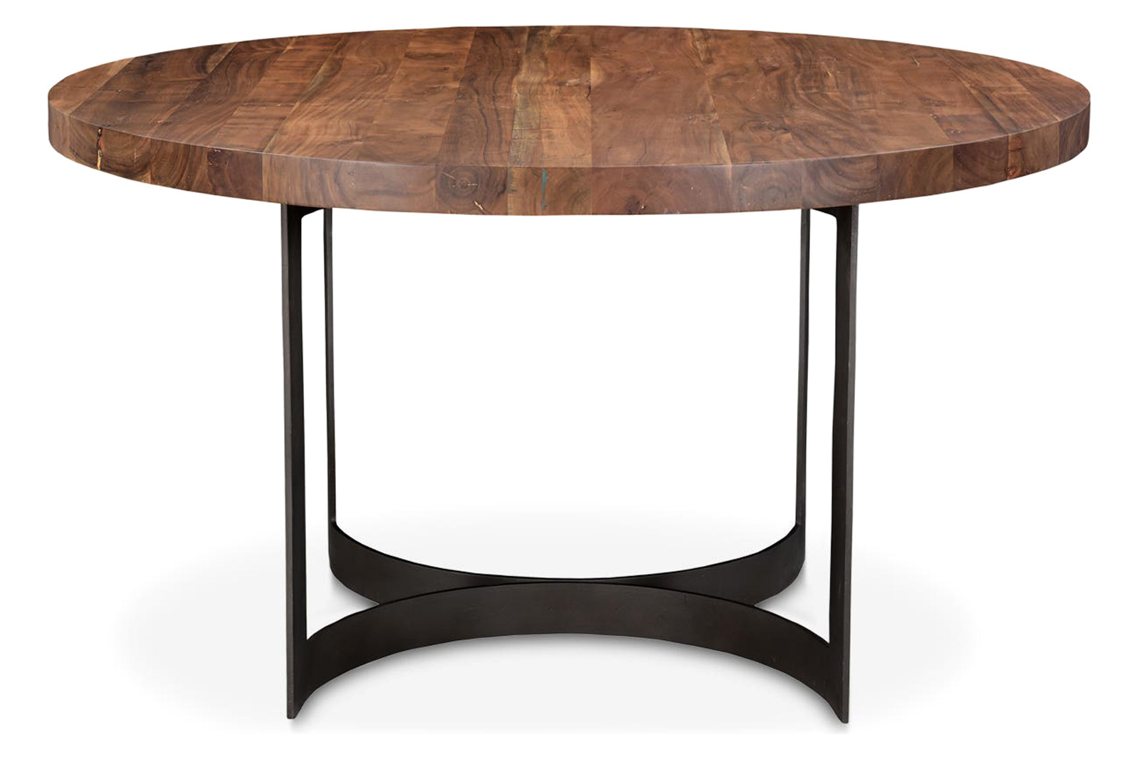 Moe's Bent Round Dining Table - Brown