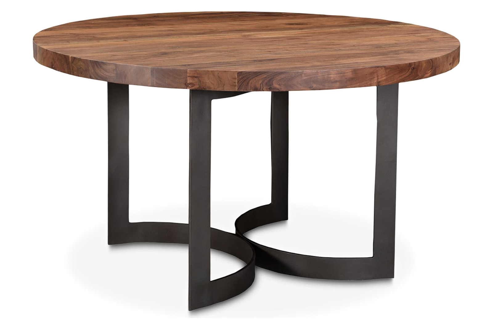 Moe's Bent Round Dining Table - Brown