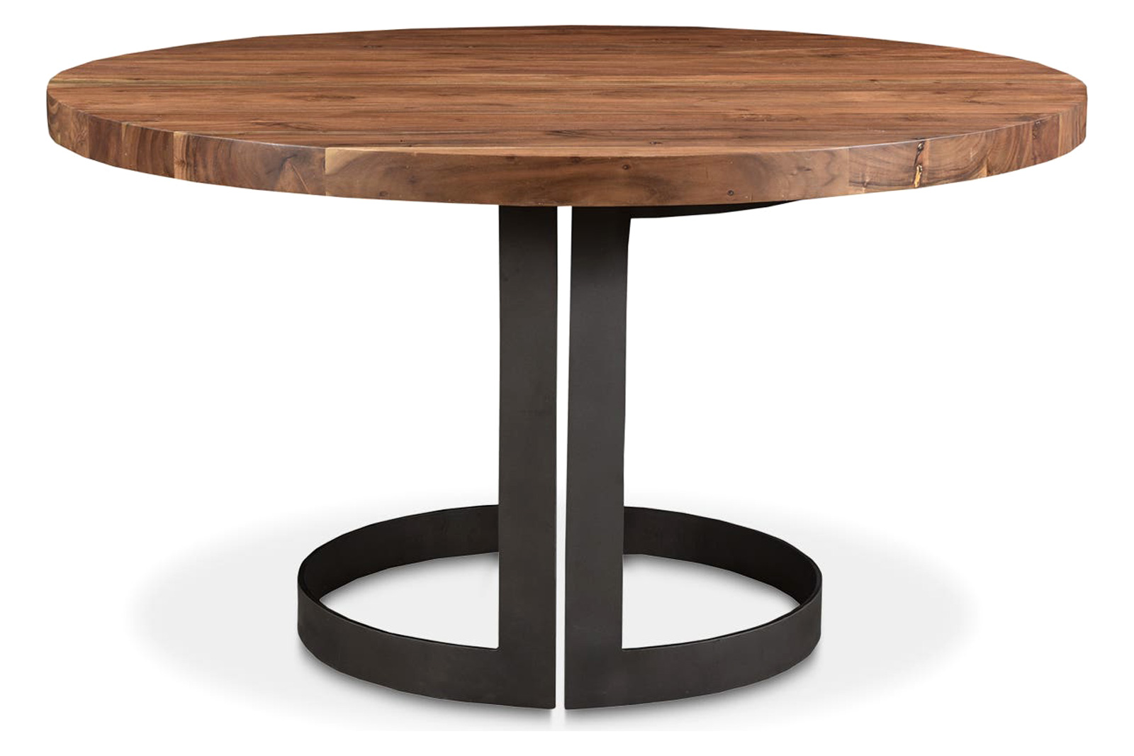 Moe's Bent Round Dining Table - Brown