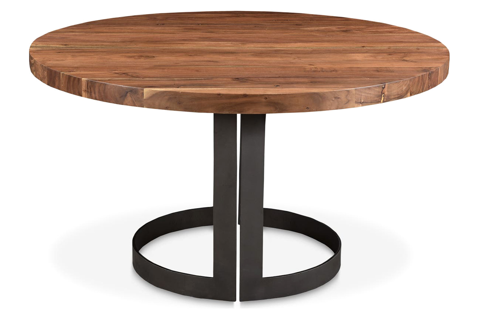 Moe's Bent Round Dining Table - Brown