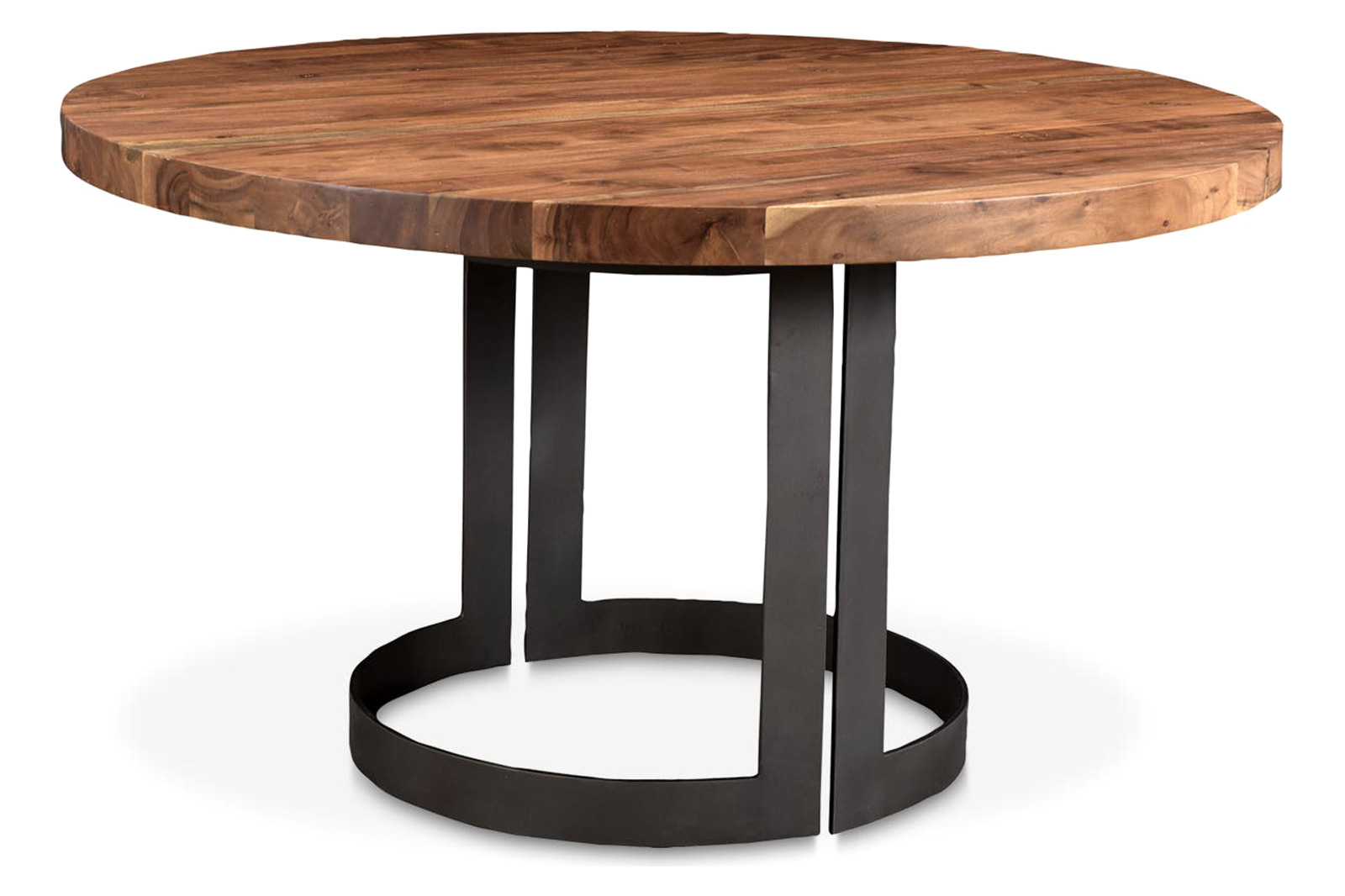 Moe's Bent Round Dining Table - Brown