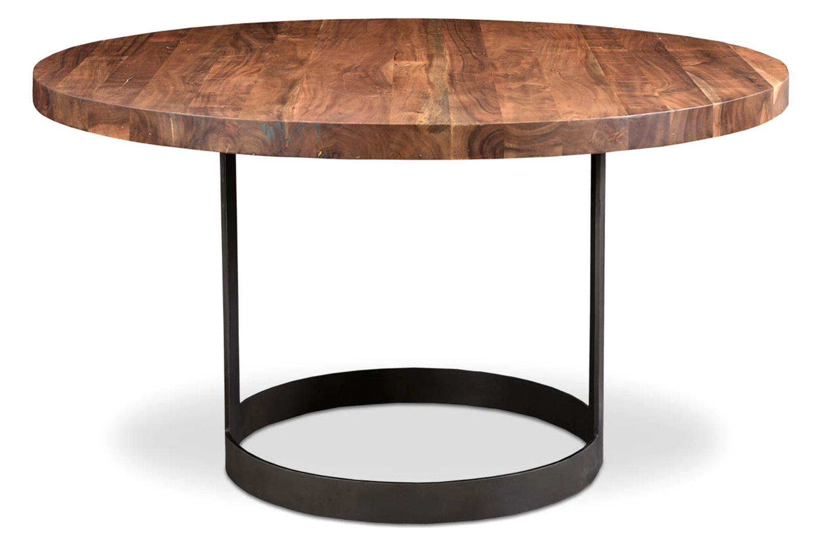 Moe's Bent Round Dining Table - Brown