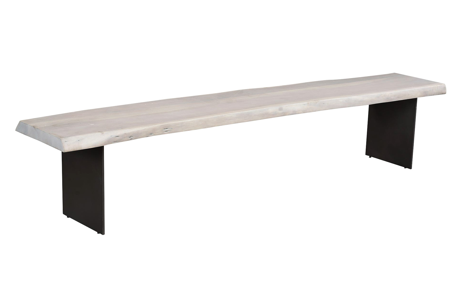 Moe's - Evans Dining Bench in White