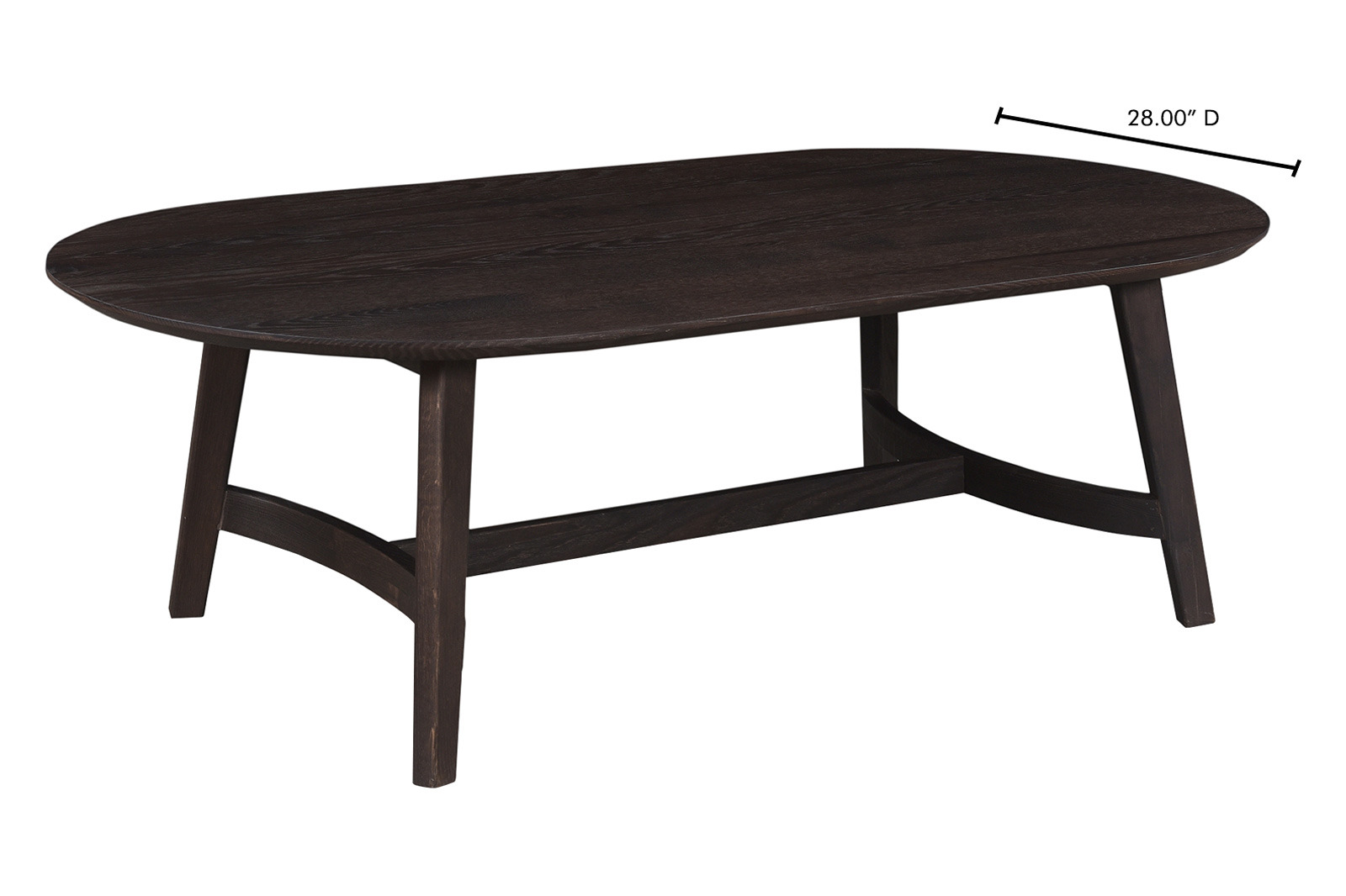 Moe's Trie Coffee Table - Dark Brown