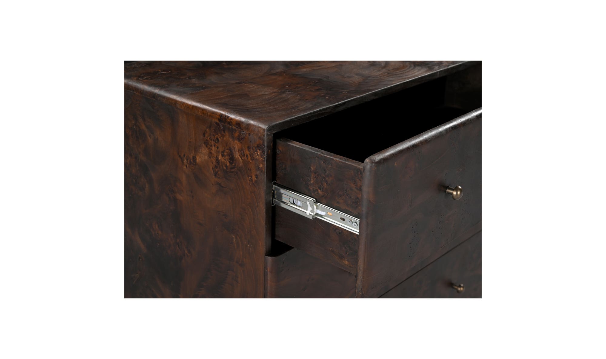 Moe's - York Modern 6 Drawers Dresser in Dark Brown