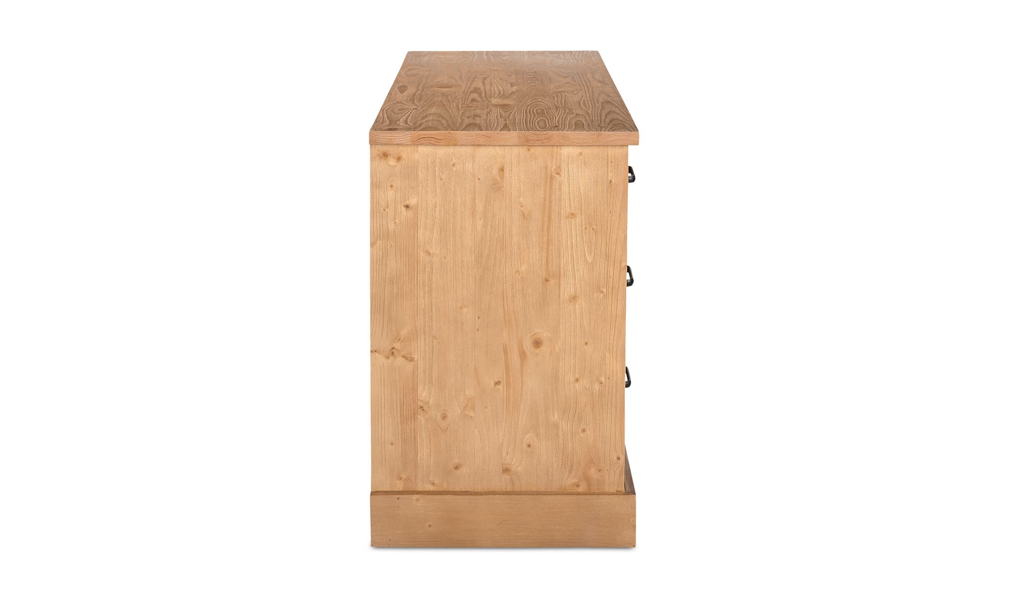 Moe's - Tade Rustic 6 Drawers Dresser in Honey Pine