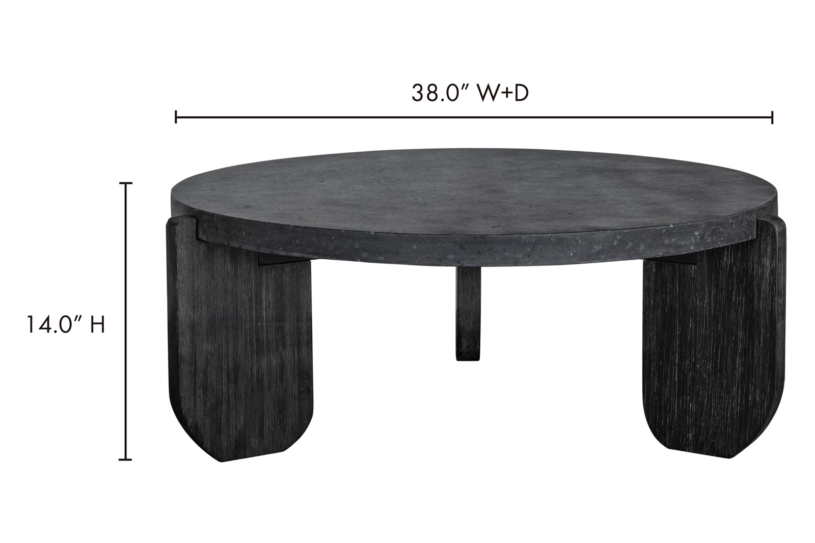 Moe's Wunder Coffee Table - Black