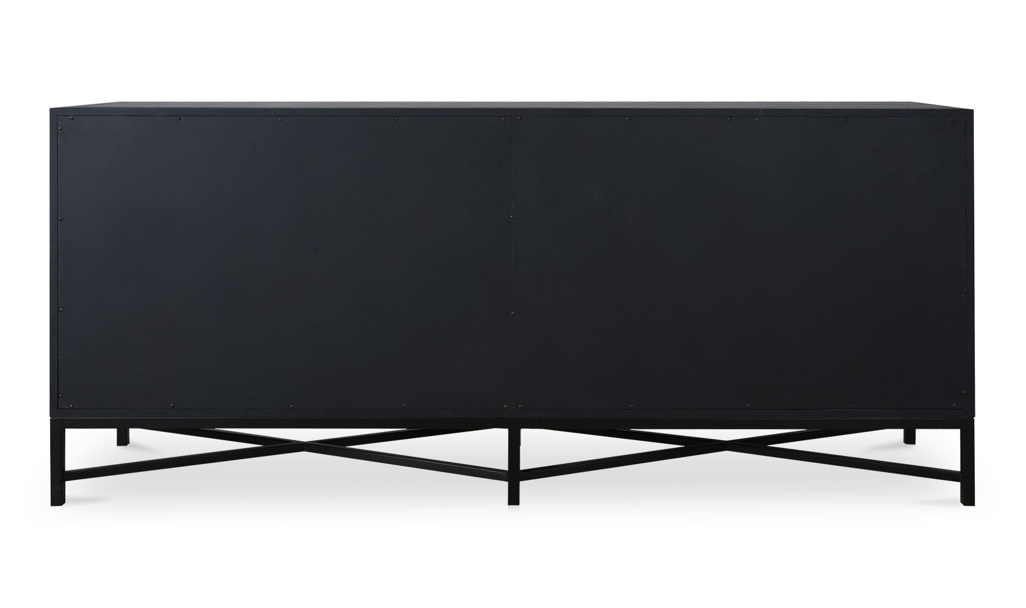 Moe's Mako Art Deco Small Sideboard - Black