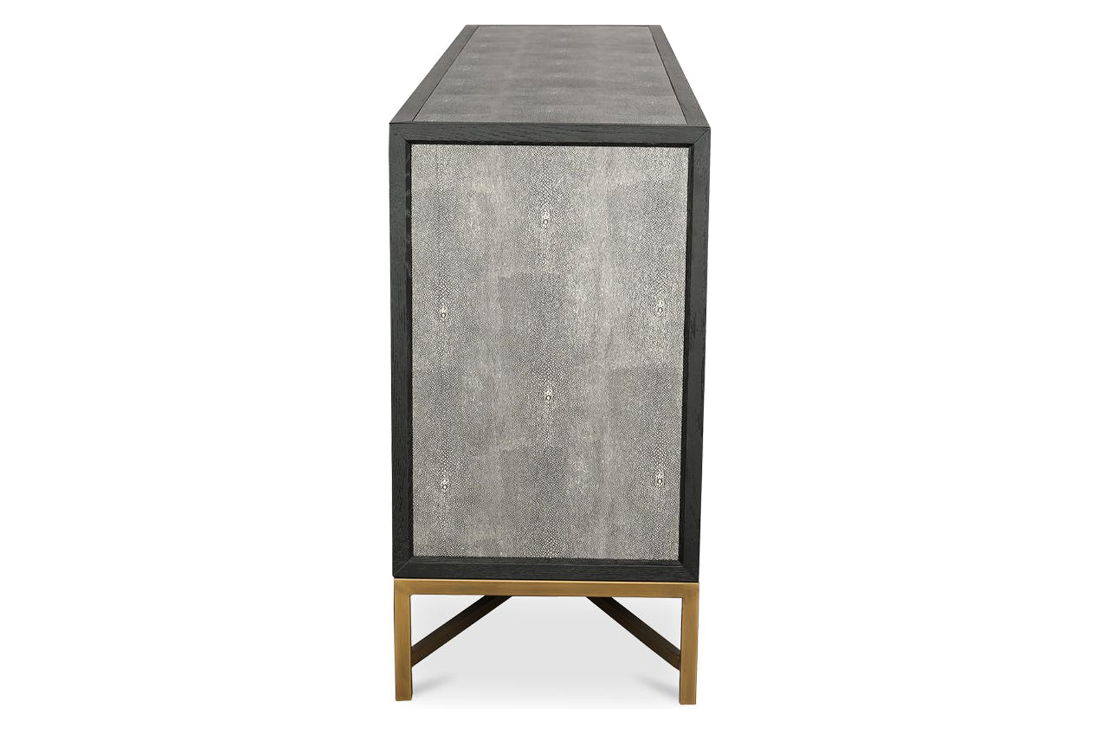 Moe's Mako Art Deco Small Sideboard - Gray