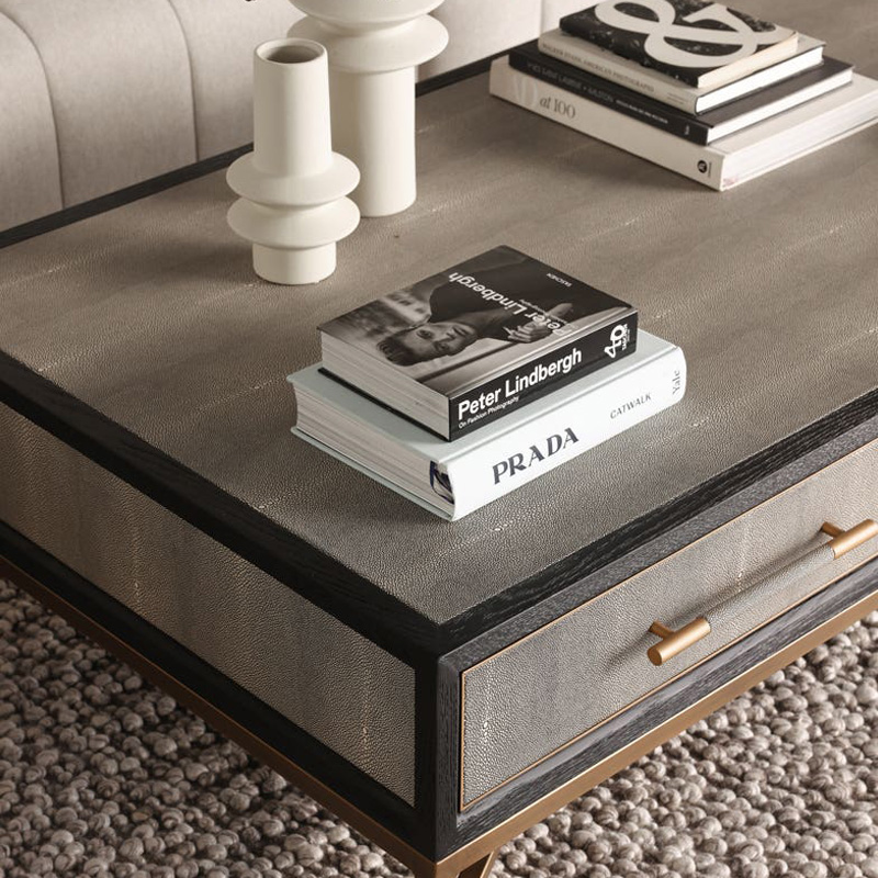 Moe's - Mako Coffee Table in Gray