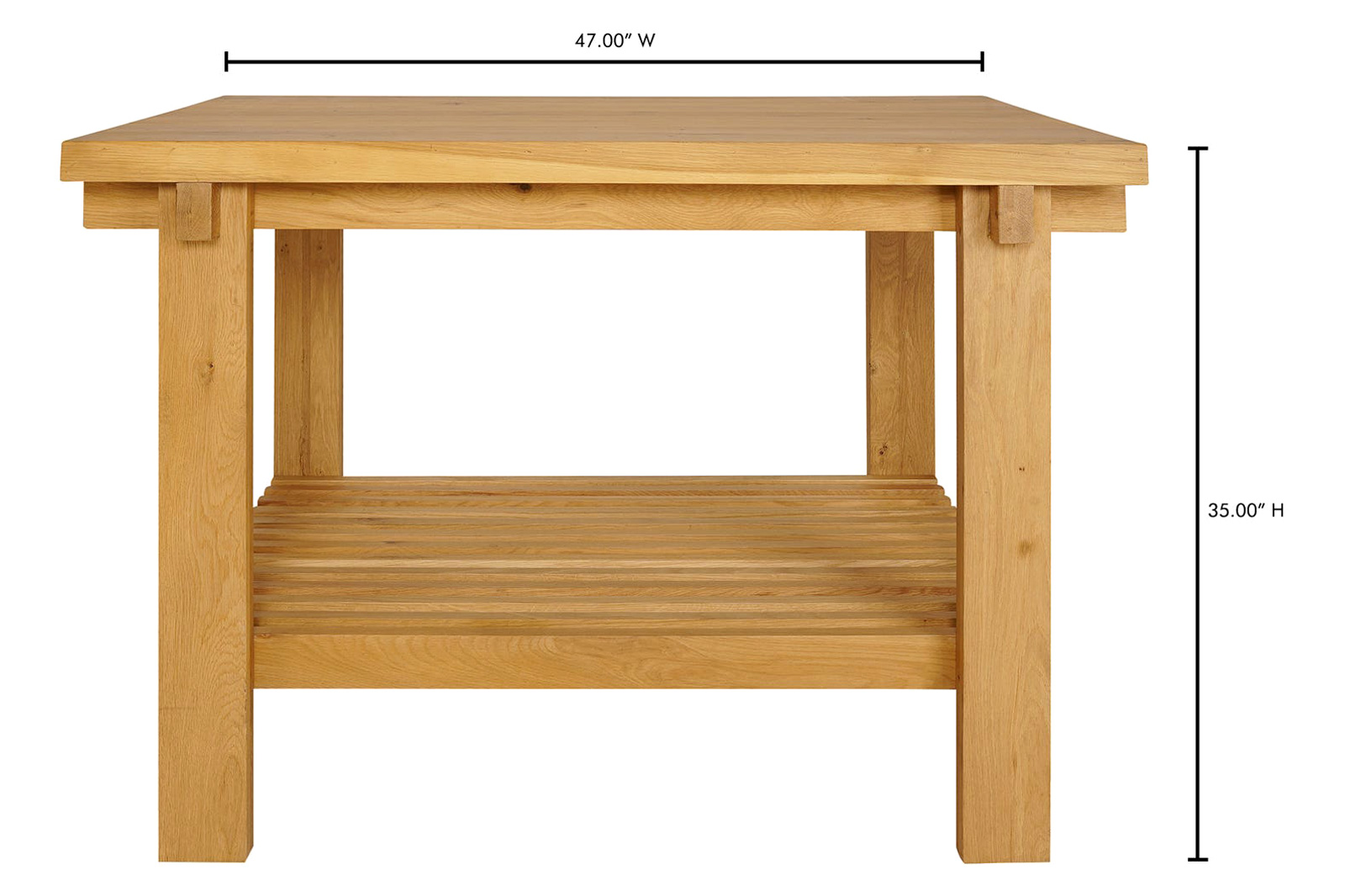 Moe's™ August Counter Table - Natural, Small