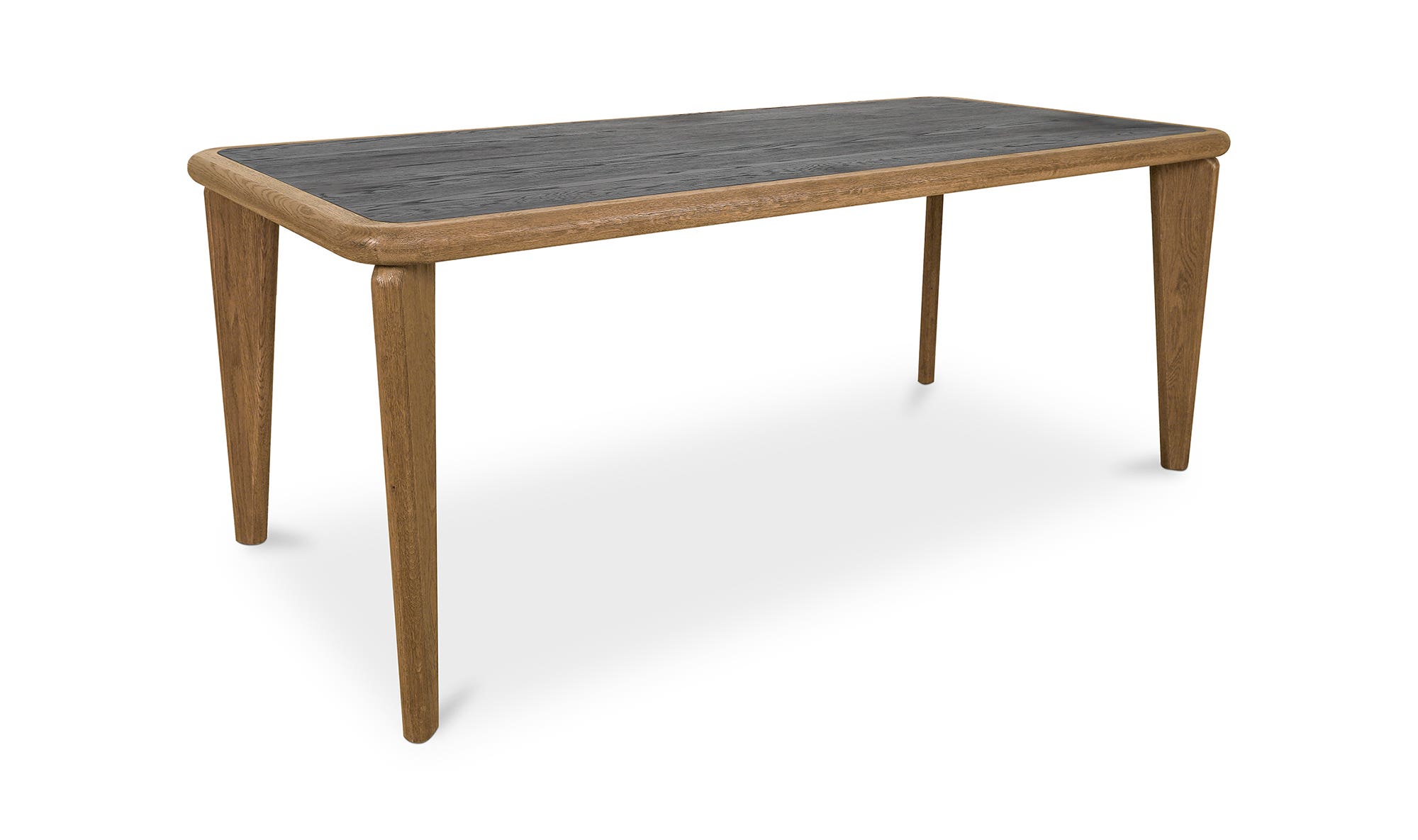 Moe's Loden Modern Rectangular Dining Table - Brown, Small