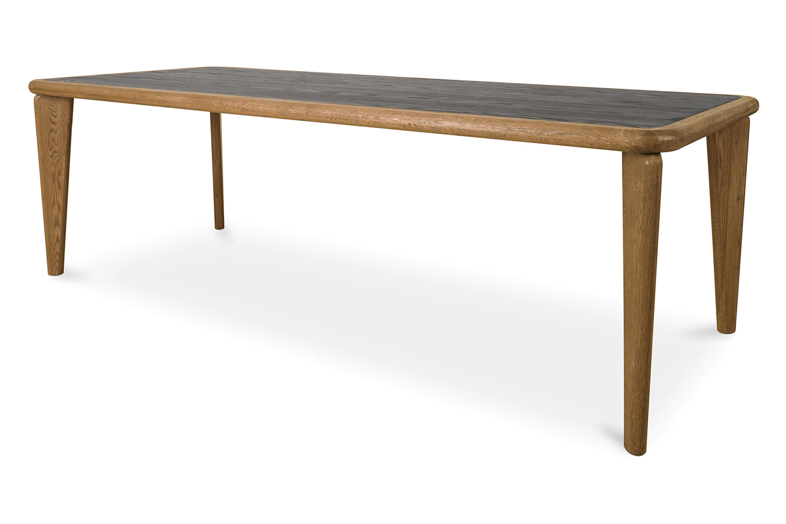 Moe's Loden Modern Rectangular Dining Table - Brown, Large