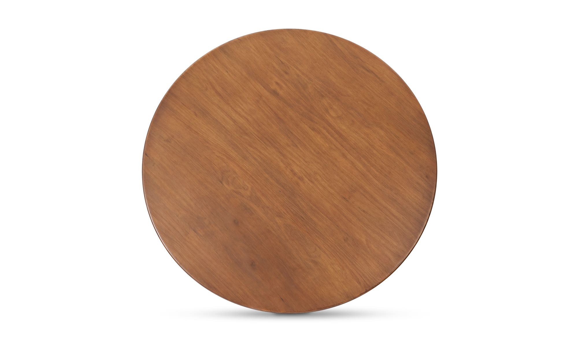 Moe's Charles Rustic Round Dining Table - Brown