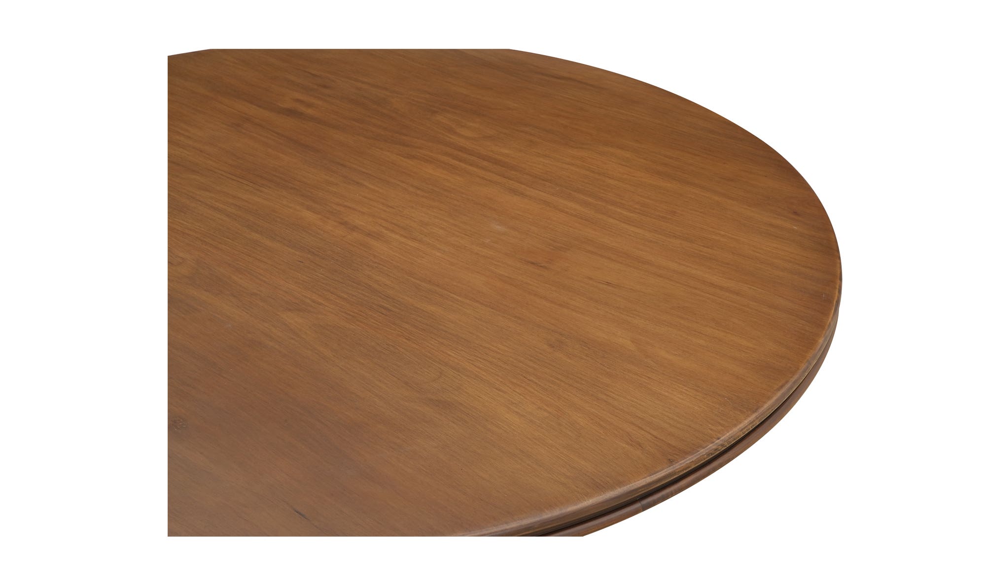 Moe's Charles Rustic Round Dining Table - Brown