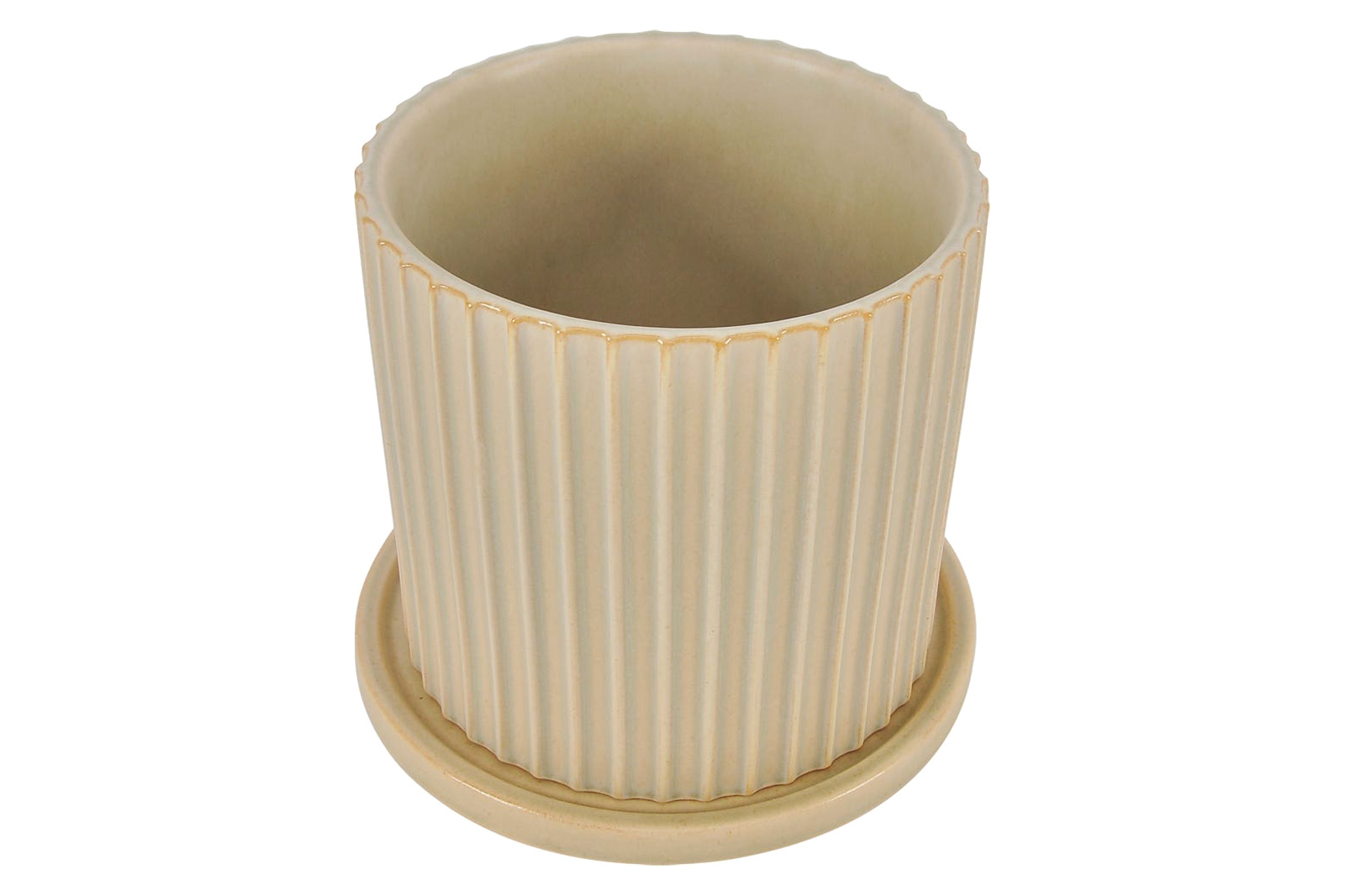 Moe's Kuhi Planter - Beige, Small