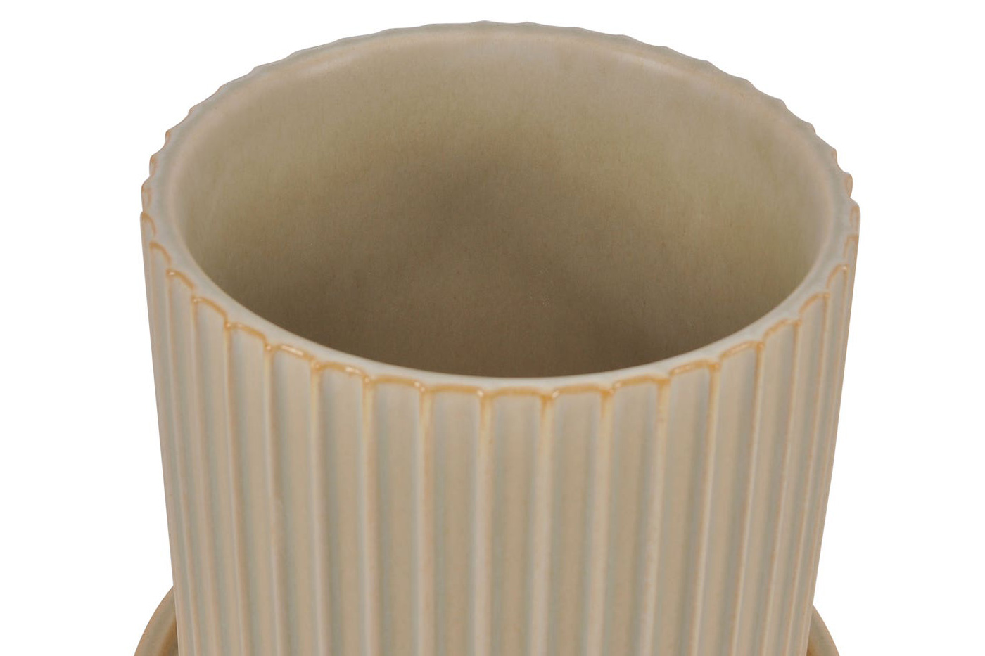 Moe's Kuhi Planter - Beige, Small