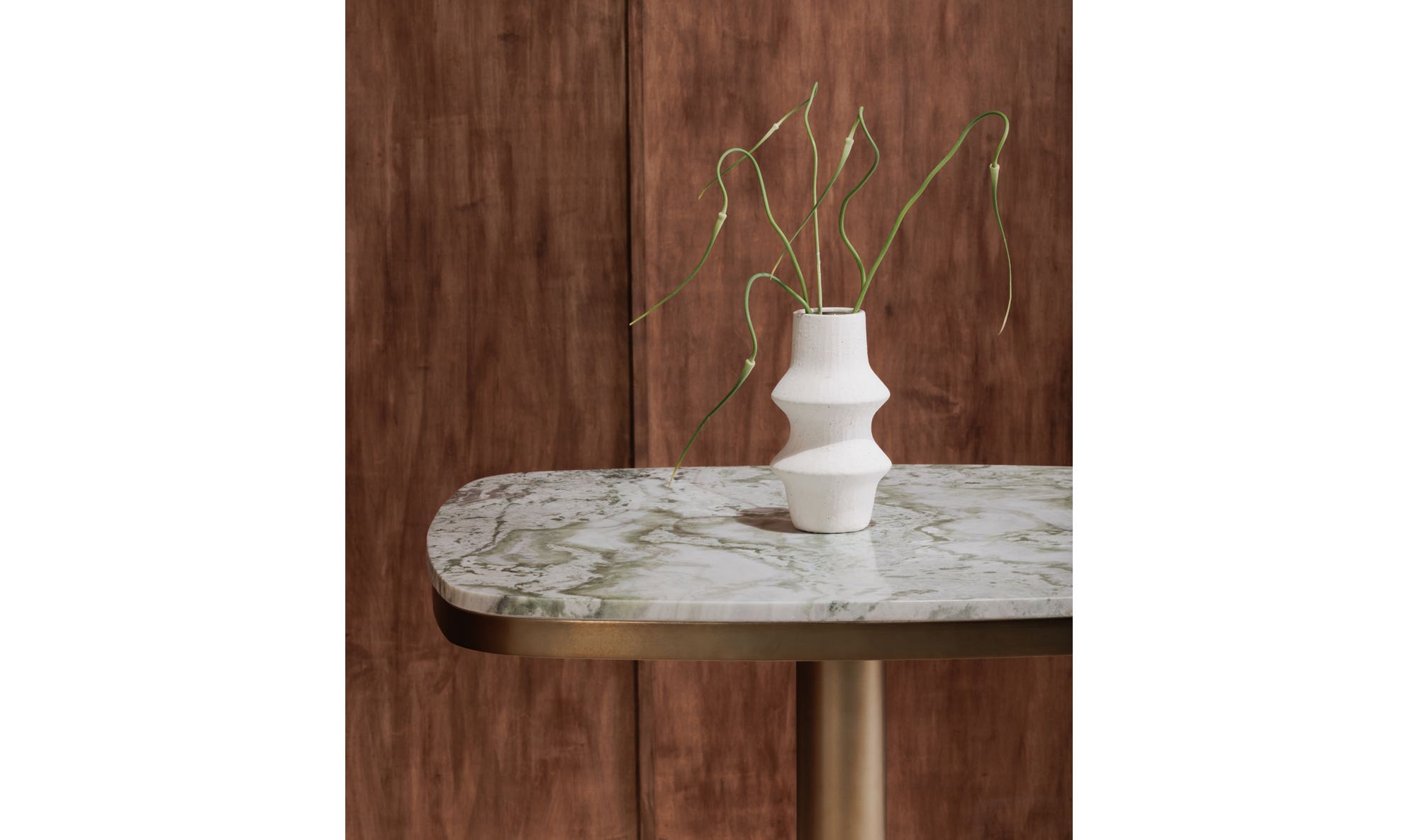 Moe's - Lacy Modern Vase in White