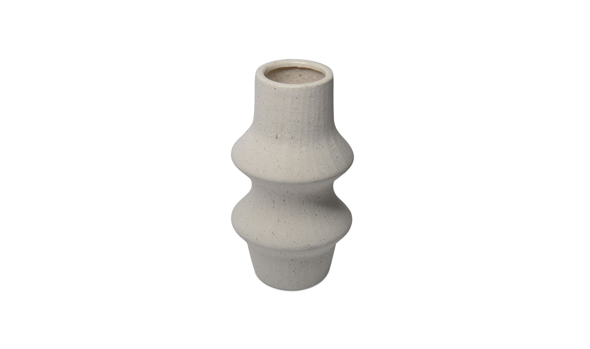 Moe's - Lacy Modern Vase in White