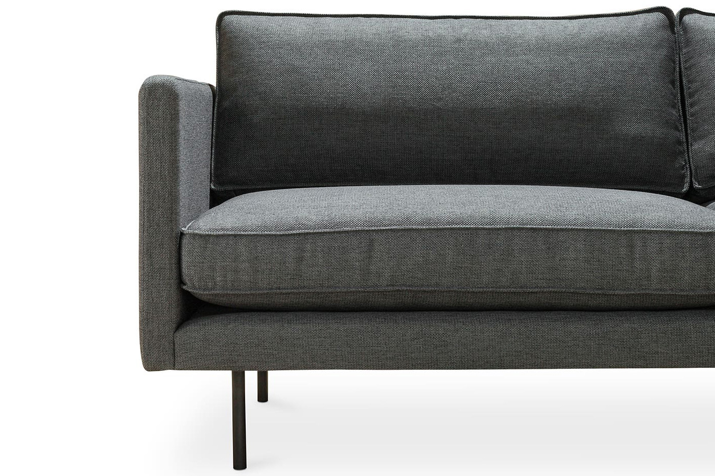 Moe's Raphael Sofa - Charcoal Gray