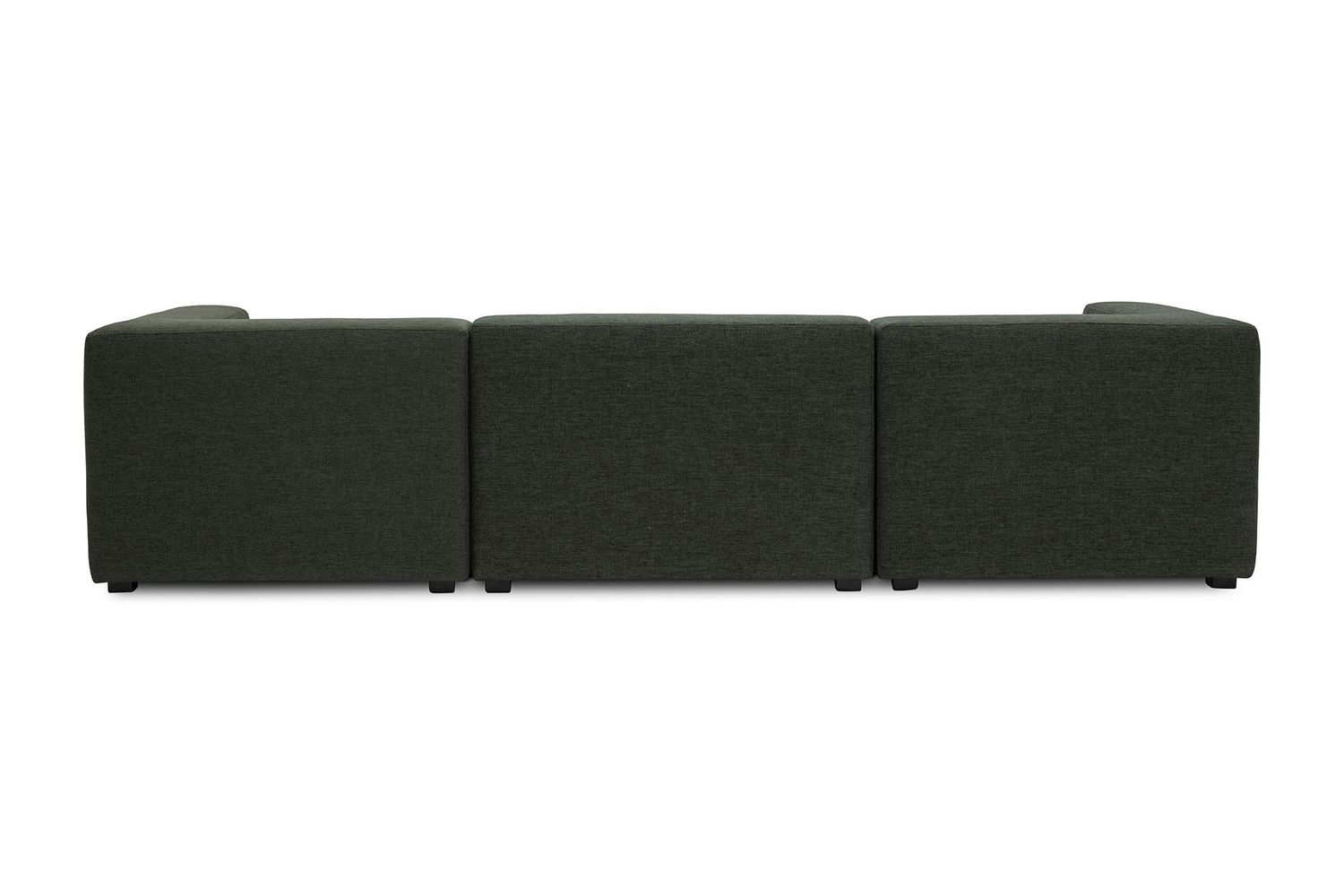 Moe's Romy Lounge Contemporary Modular Sectional - Dark Green