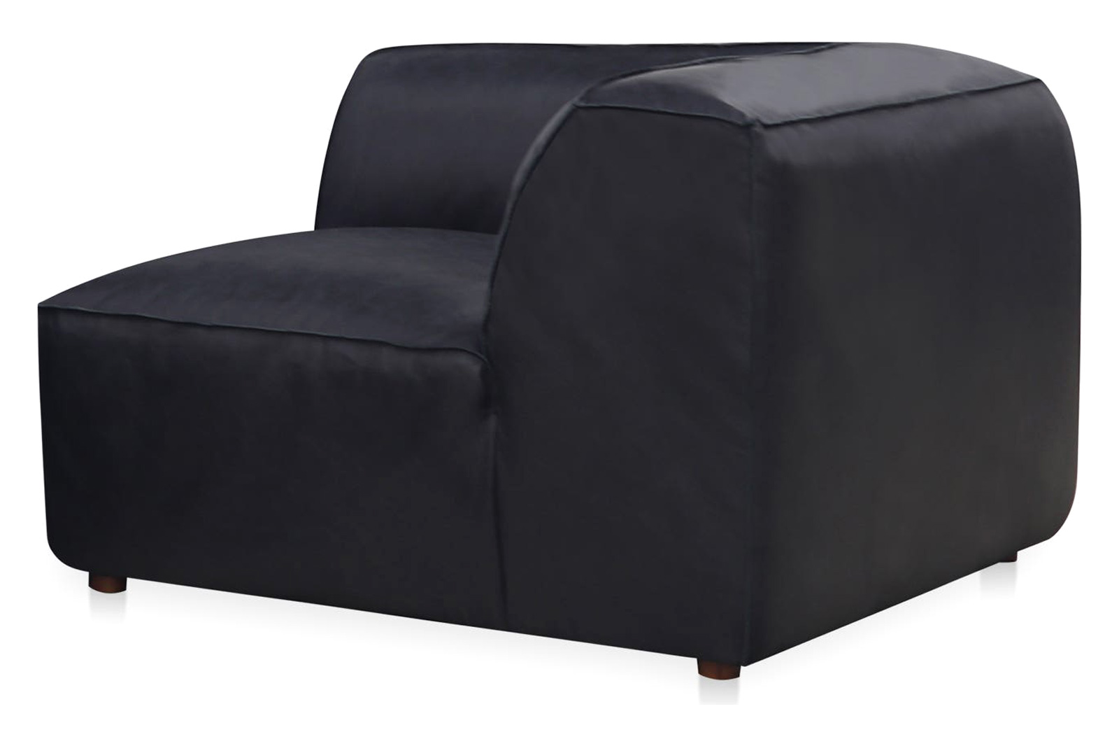 Moe's Form Corner Chair - Vantage Black