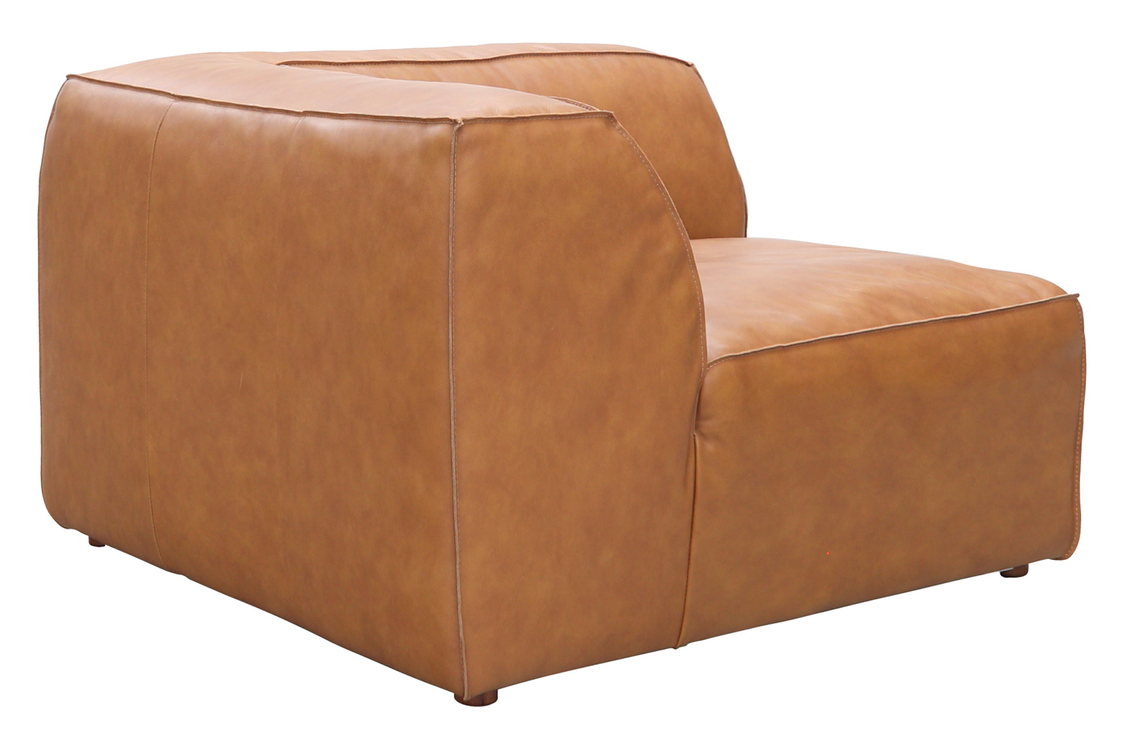 Moe's Form Corner Chair - Sonoran Tan