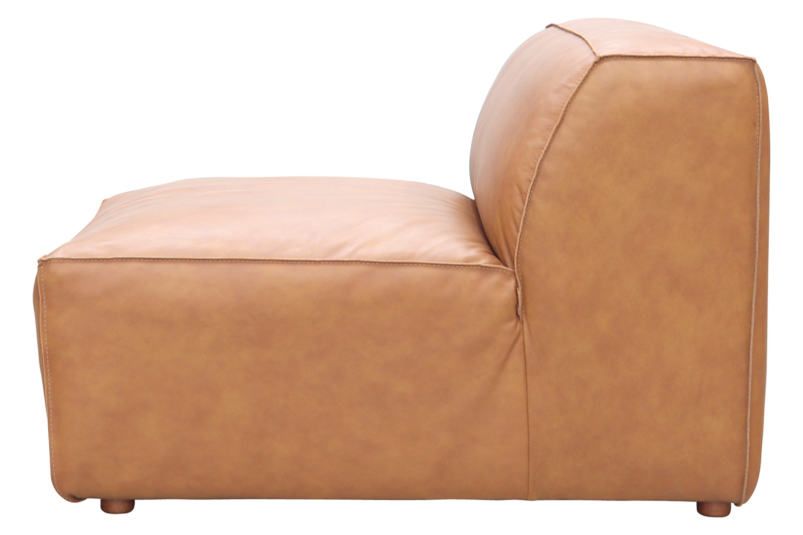 Moe's Form Slipper Chair - Sonoran Tan