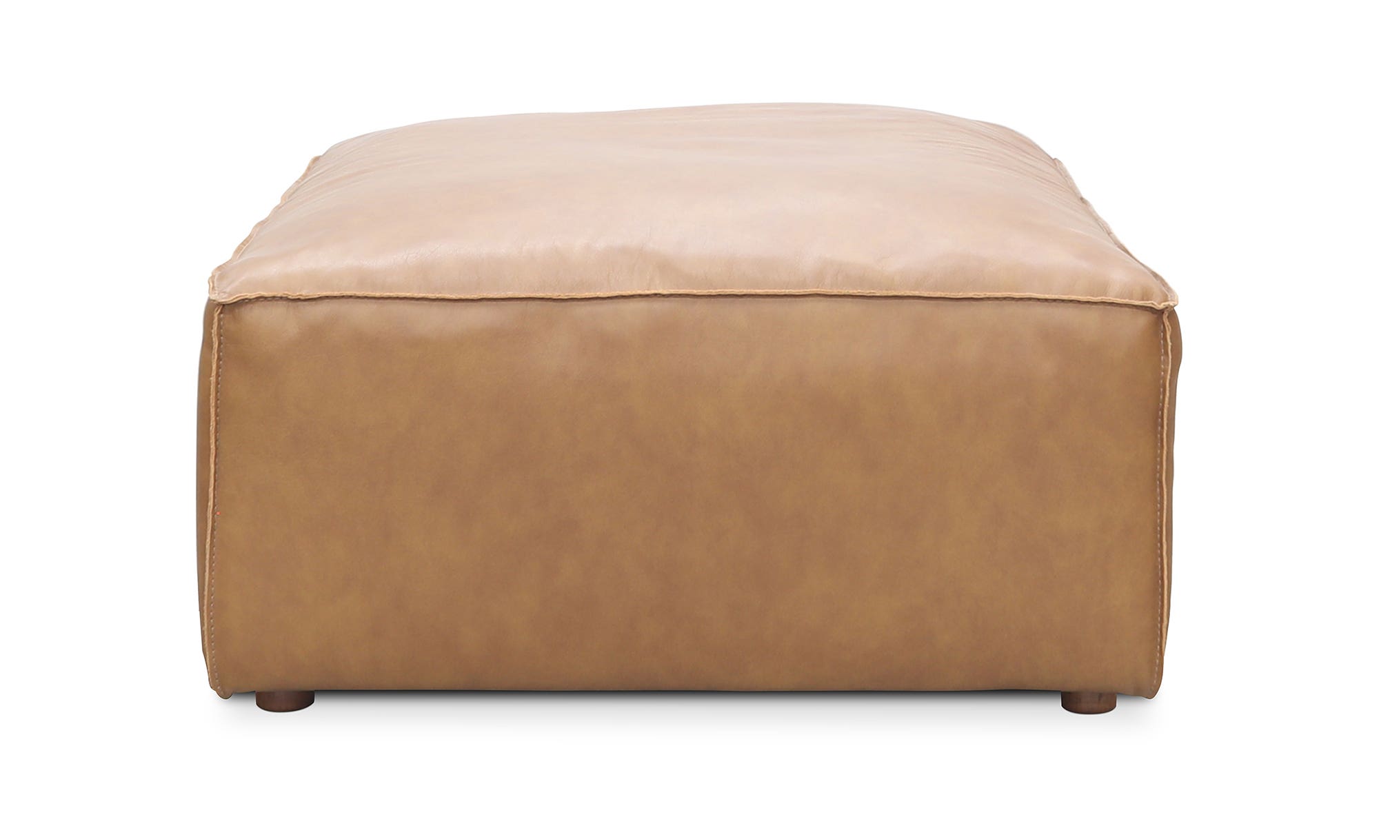 Moe's Form Scandinavian Ottoman - Sonoran Tan