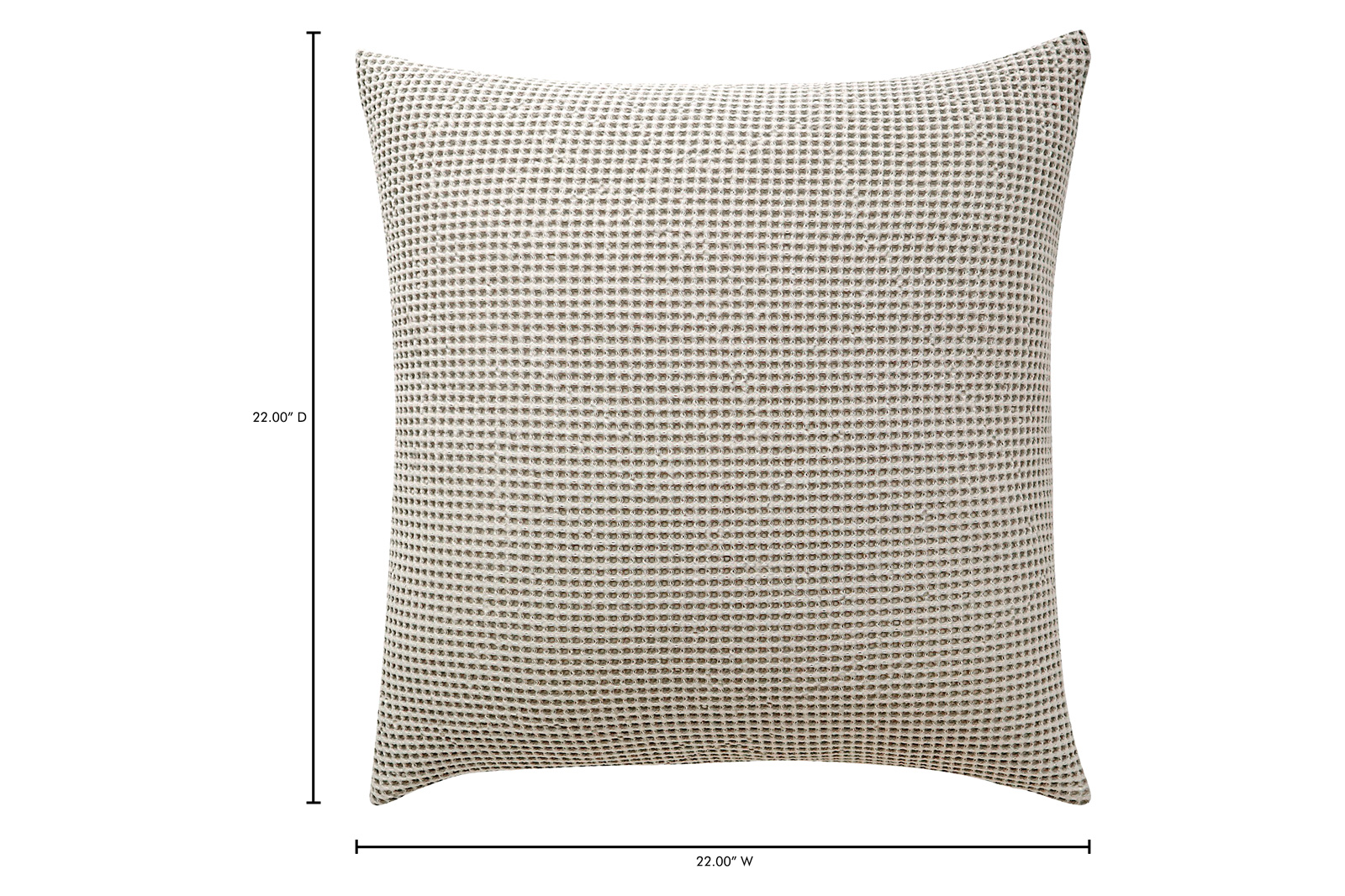 Moe's Ria Pillow - Dove Gray