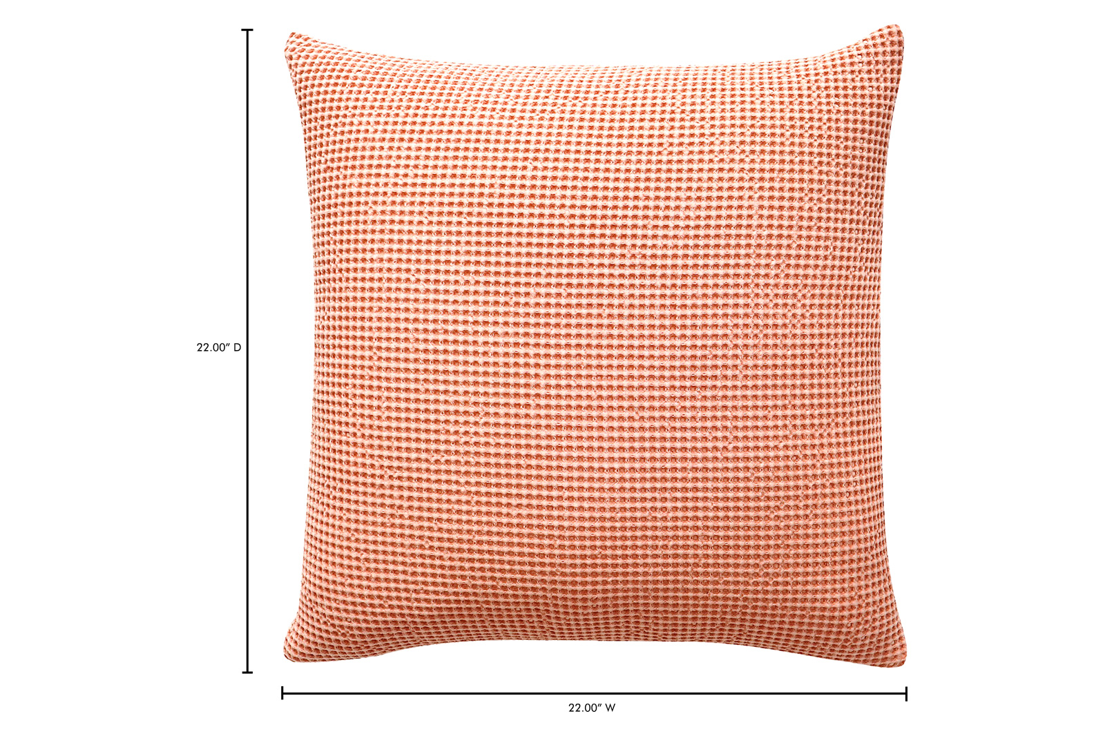 Moe's Ria Pillow - Desert Pink