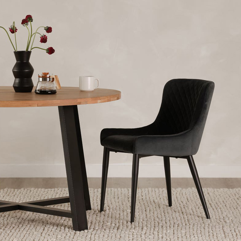 Moe's Mila Round Dining Table - Brown