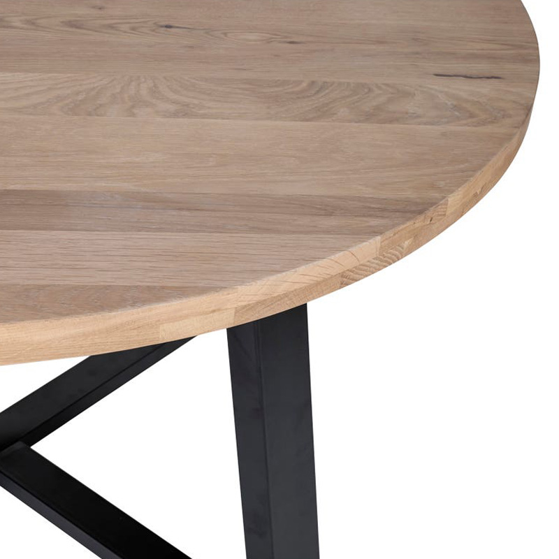 Moe's Mila Round Dining Table - Brown