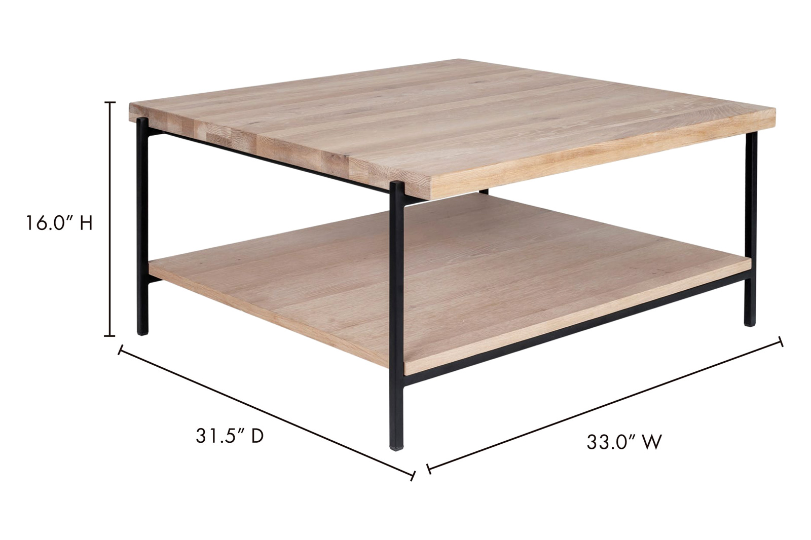 Moe's - Mila Coffee Table in Beige