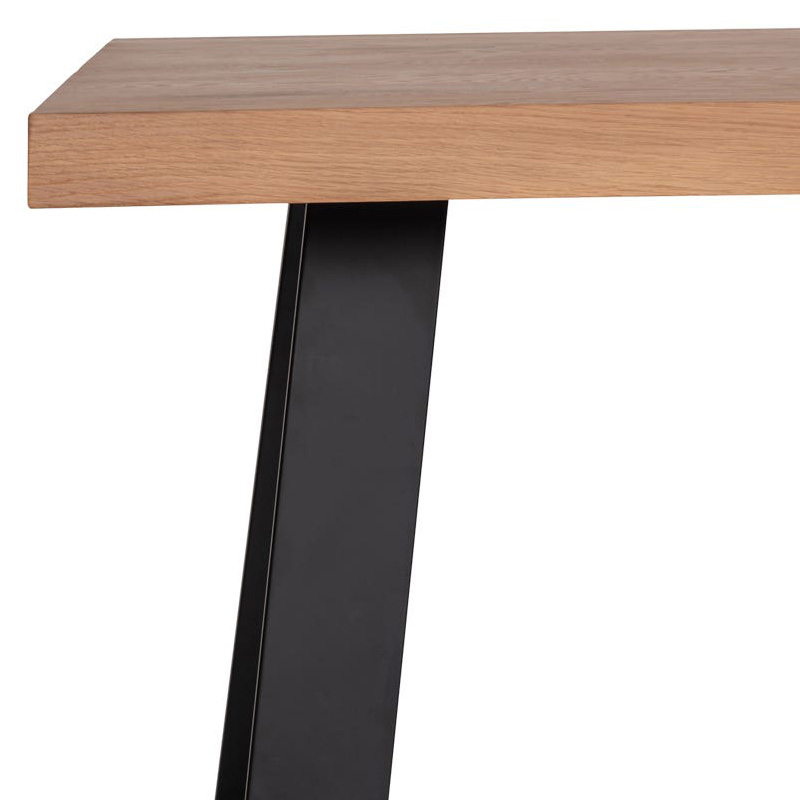 Moe's Mila Live Edge Dining Table - Brown