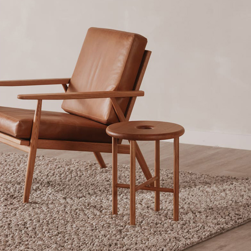 Moe's - Harper Lounge Chair in Brown