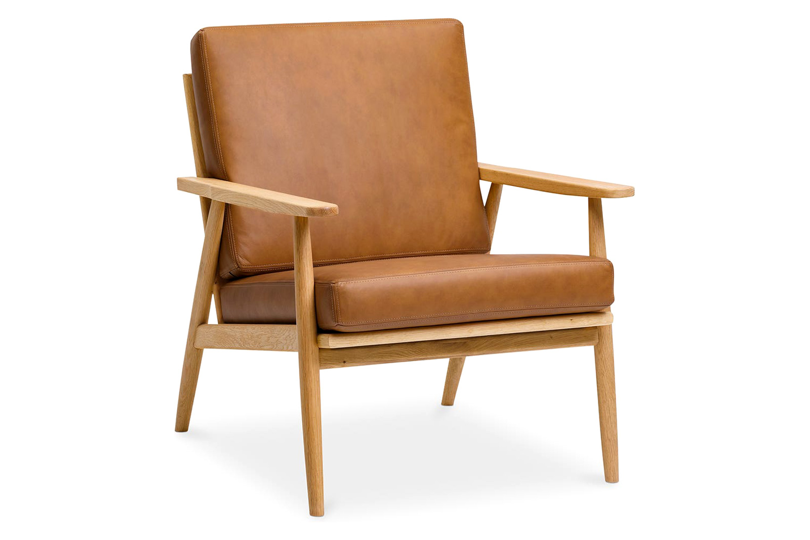 Moe's - Harper Lounge Chair in Brown