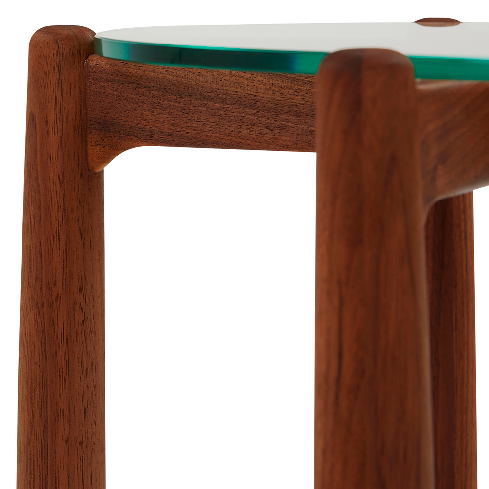 Moe's Hetta Side Table - Walnut