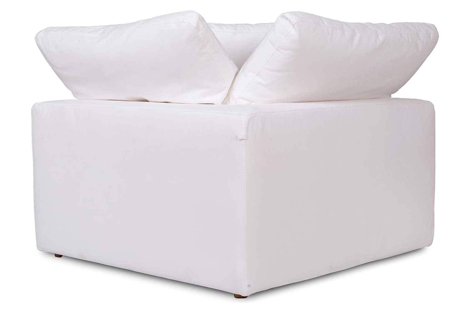 Moe's Clay Corner Chair - White