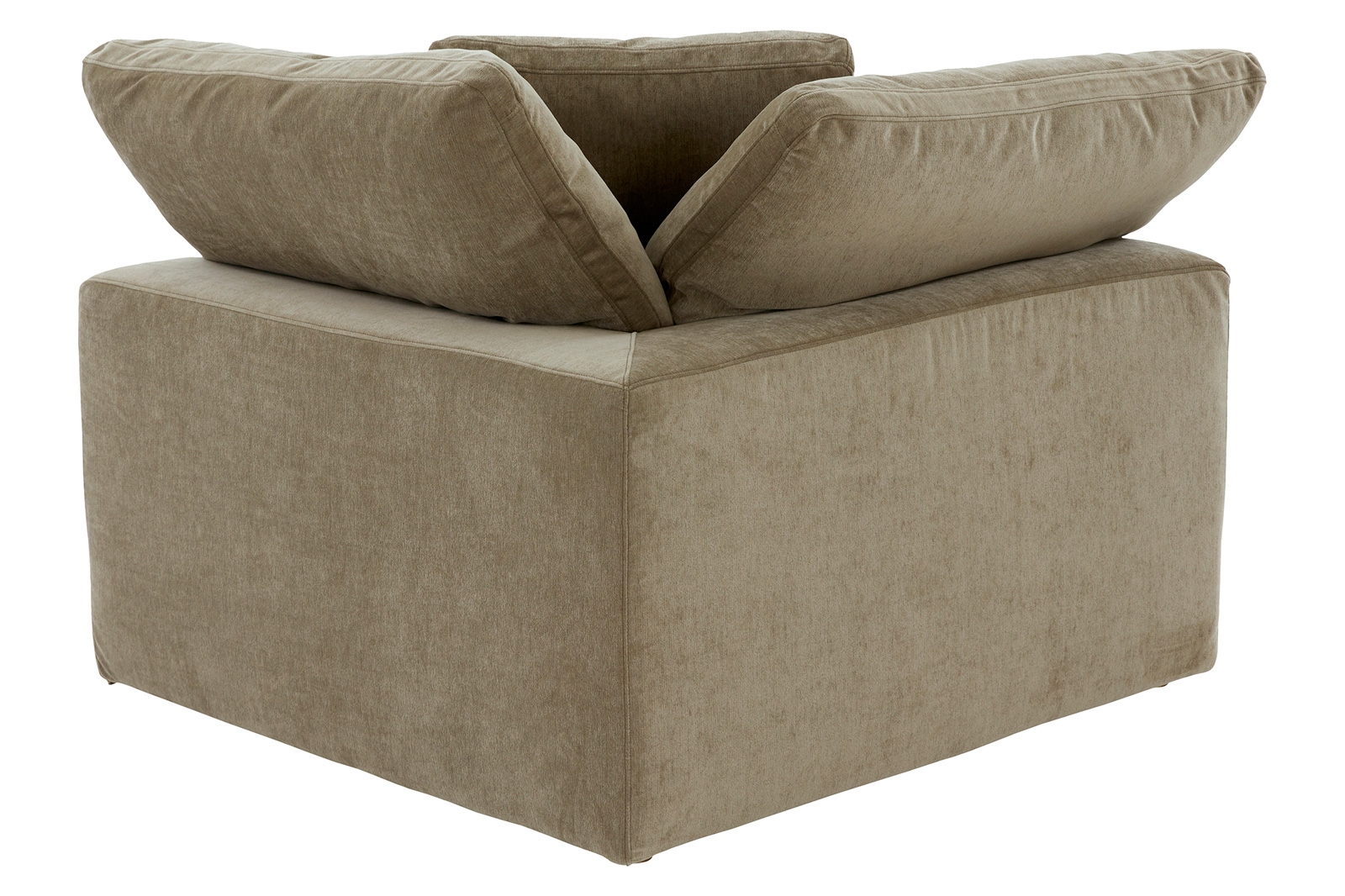 Moe's Clay Corner Chair Performance Fabric - Desert Sage