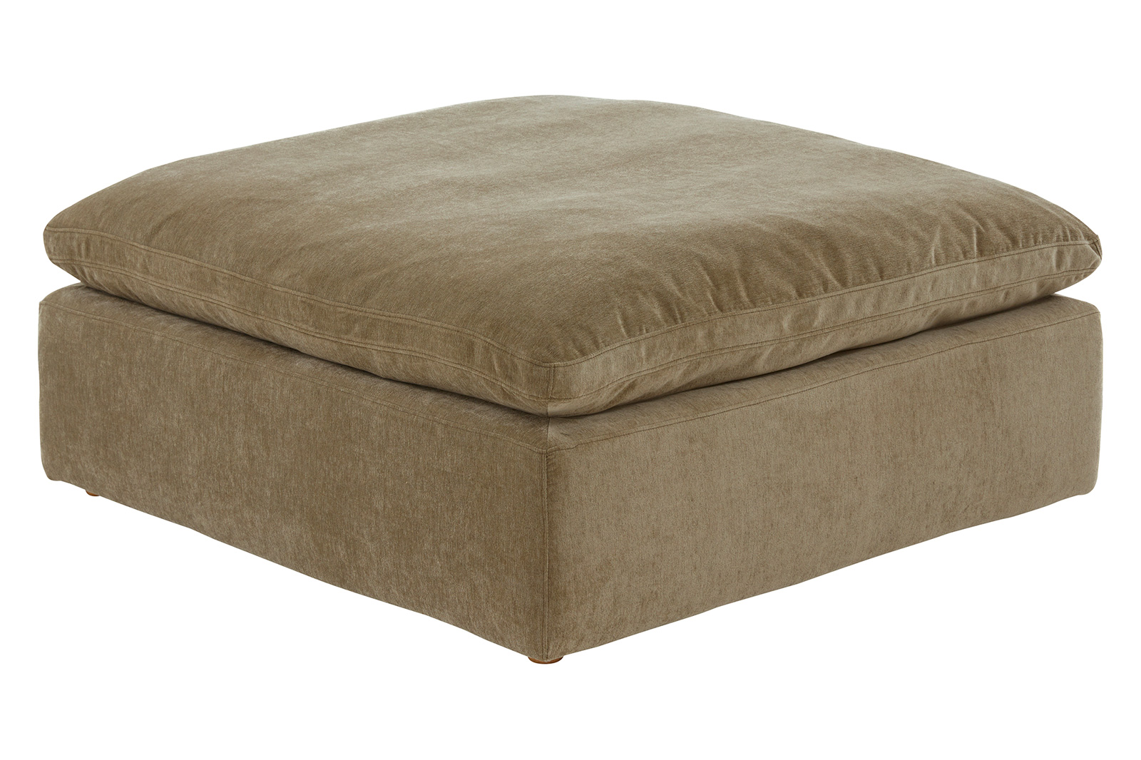 Moe's™ Clay Ottoman Performance Fabric - Desert Sage