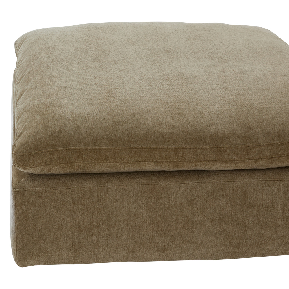 Moe's™ Clay Ottoman Performance Fabric - Desert Sage