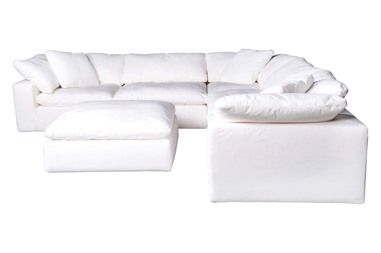 Moe's Clay Modular Sectional - White