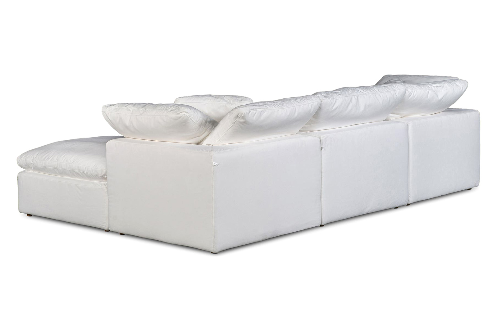 Moe's Clay Lounge Modular Sectional - White