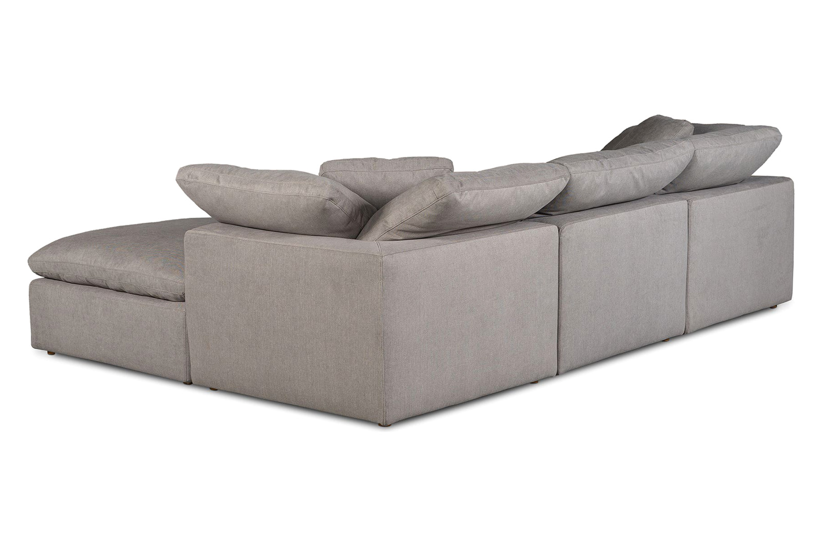 Moe's Clay Lounge Modular Sectional - Light Gray