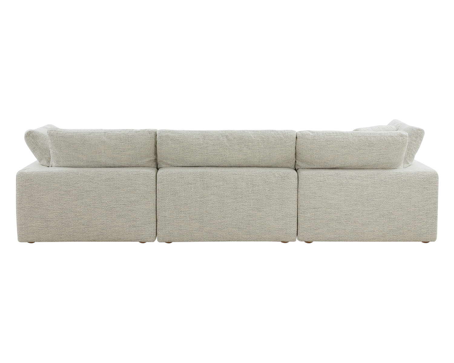 Moe's Clay Lounge Modular Sectional - Coastside Sand