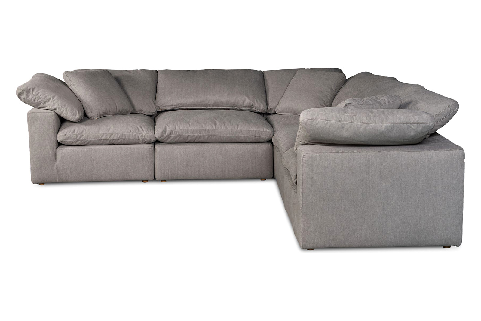 Moe's Clay Classic L Modular Sectional - Light Gray