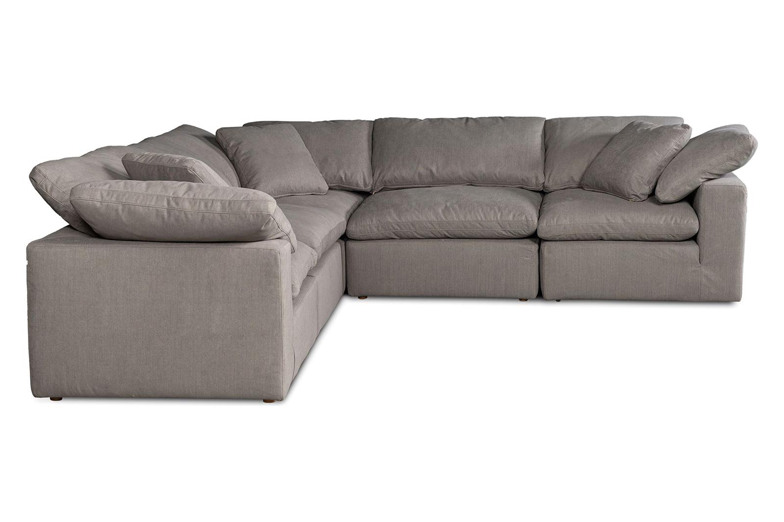 Moe's Clay Classic L Modular Sectional - Light Gray